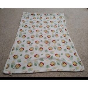 Vintage Y2K Disney Baby Winnie The Pooh Baby Blanket Tiny Hole